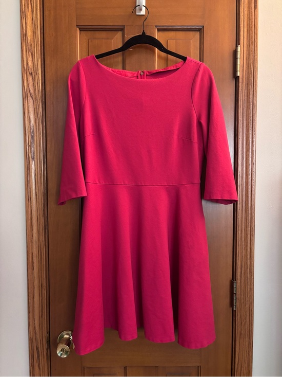 kate spade Dresses & Skirts - Kate Spade Dark Watermelon 3/4 Sleeve Fit and Flare Dress